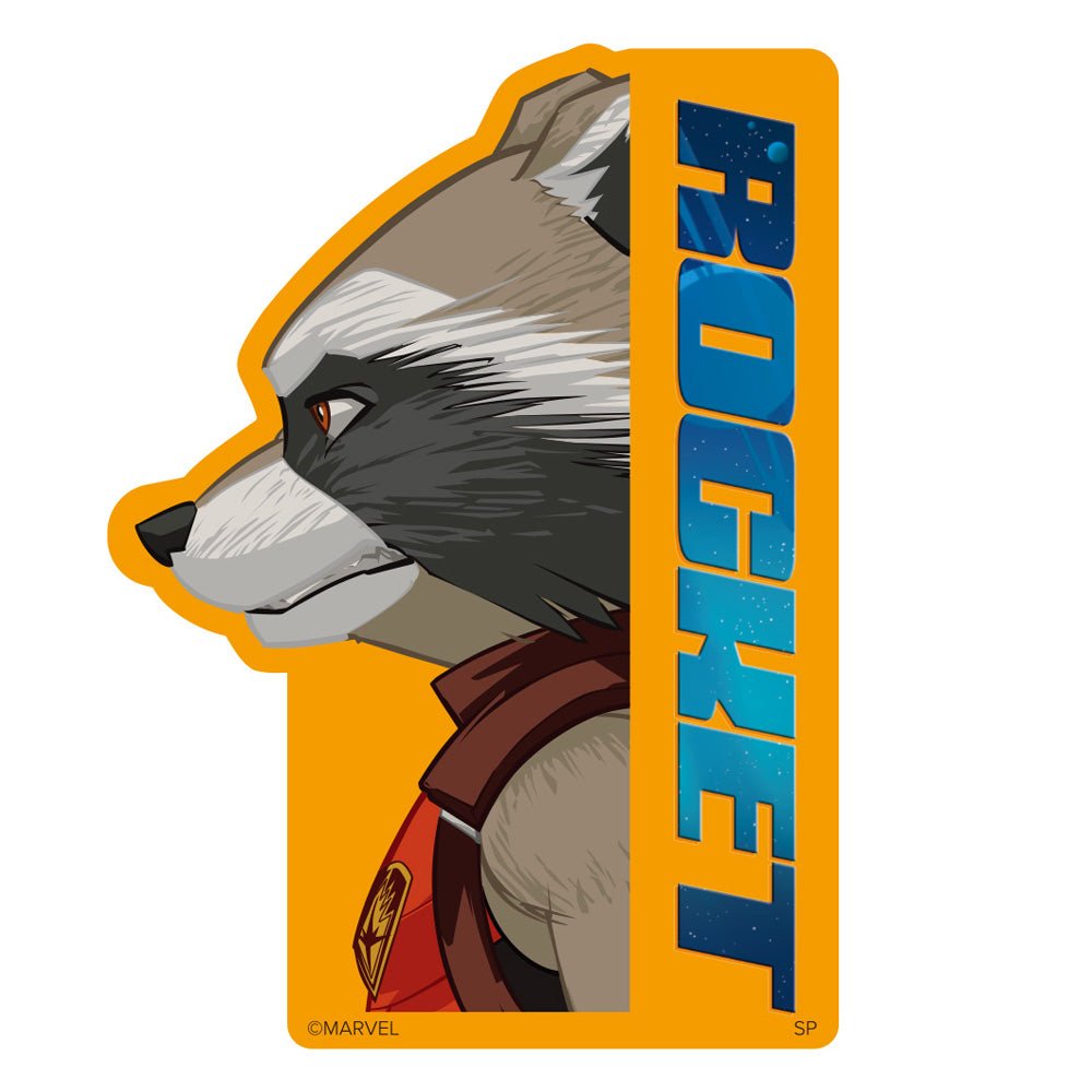 GUARDIANS OF THE GALAXY ガーディアンズ・オブ・ギャラクシー - Rocket / 横顔 / ステッカー - PGS